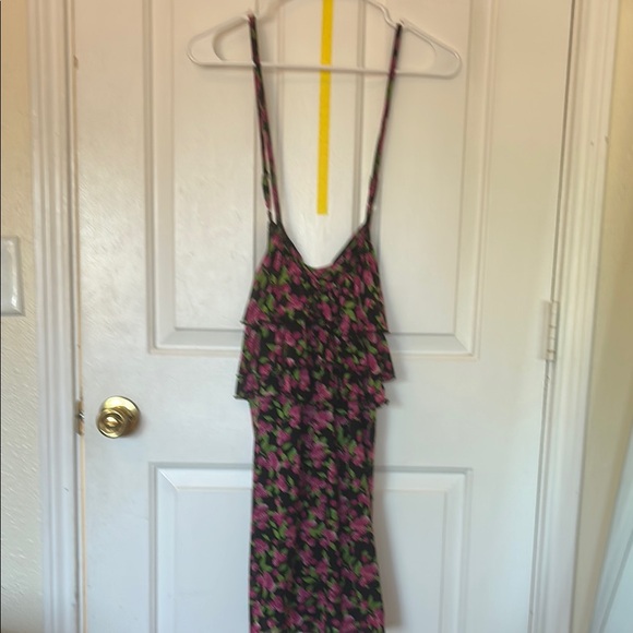 ModCloth Pink Tiered Ruffled Tank Top - Picture 2 of 7